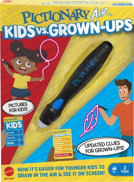 Настільна гра Pictionary Air Small Bigger (англійська версія) (887961972443) - зображення 1