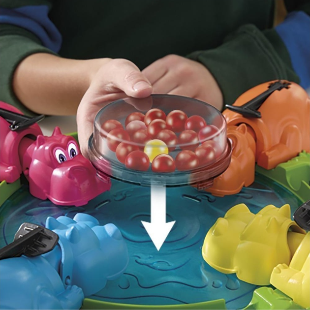 Настільна гра Hasbro Hungry Hippos (грецька версія) (5010996207814) - зображення 2