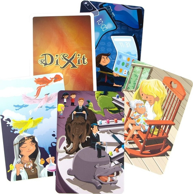 Zestaw dodatkowych kart Dixit 10 Mirrors do podstawowej wersji gry Dixit / Dixit Odyssey / Dixit Mirrors (wersja angielska) (3558380086031) - obraz 3