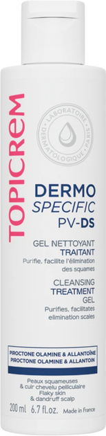 Żel do ciała i skóry głowy Topicrem Dermo Specific Pv-Ds oczyszczający 200 ml (3700281702699) - obraz 1