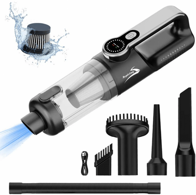 Автомобильный пылесос Aspiring Gale 4 Blow air Wireless and Cord 17000 Pa (GL16P12K) - изображение 8