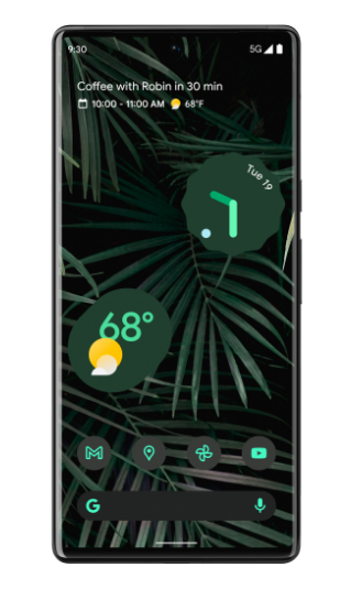 Смартфон Google Pixel 6 Pro 12/256GB Stormy Black - Фото 3 Смартфон Google Pixel 6 Pro 12/256GB Stormy Black - изображение 3