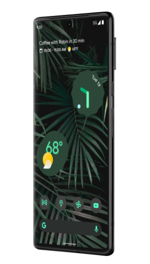 Смартфон Google Pixel 6 Pro 12/256GB Stormy Black - Фото 5 Смартфон Google Pixel 6 Pro 12/256GB Stormy Black - изображение 5