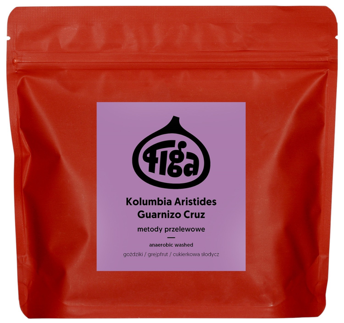 Кава в зернах Figa Coffee Kolumbia Aristides Guarnizo Cruz Anaerobic Washed Filter 250 г (5907127038631) - зображення 1