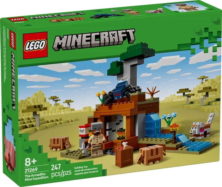Конструктор LEGO Minecraft Шахтная экспедиция Броненосец (The Armadillo Mine Expedition) 21269 - изображение 3
