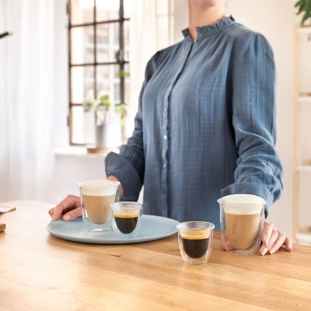 Набір термостаканів Delonghi Espresso 90 мл х 2 шт (DLSC310) - зображення 4