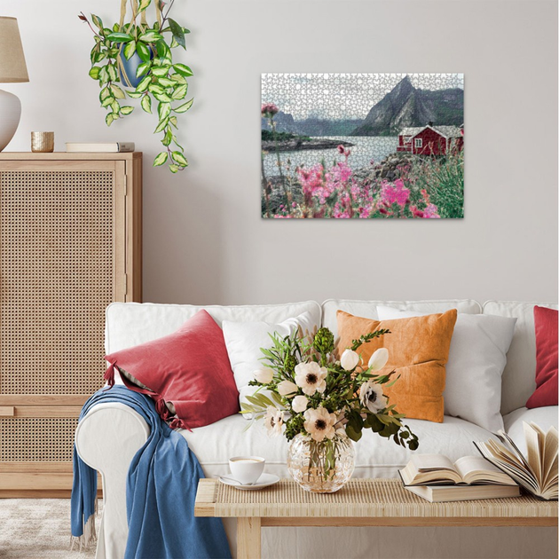 Puzzle Ravensburger Lofoten, Norway 1000 elementów 12000112 (4005555001126) - obraz 4