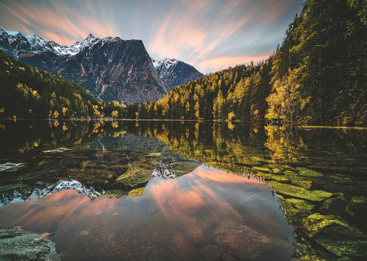 Puzzle Ravensburger Austria Jezioro Piburger 1000 elementów 12000610 (4005555006107) - obraz 2