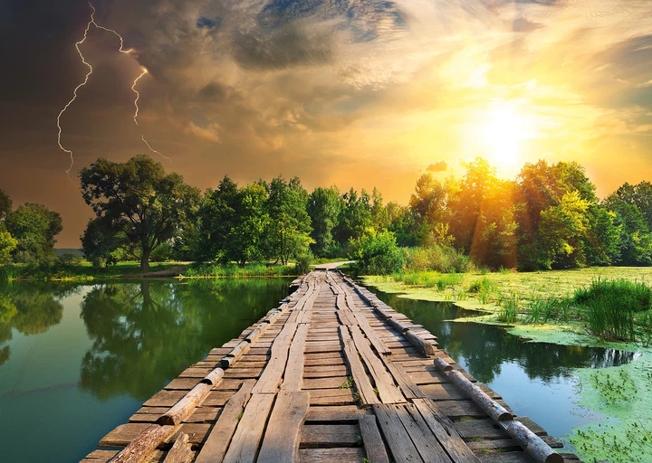 Puzzle Ravensburger Power of Nature Gra świateł 1000 elementów 12000305 (4005555003052) - obraz 2