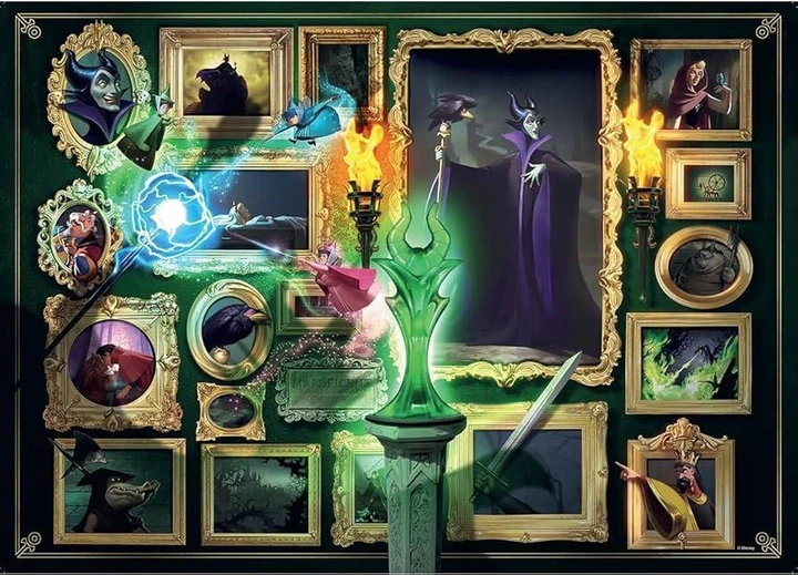 Puzzle Ravensburger Disney Villainous Maleficent 1000 elementów 12000037 (4005555000372) - obraz 2