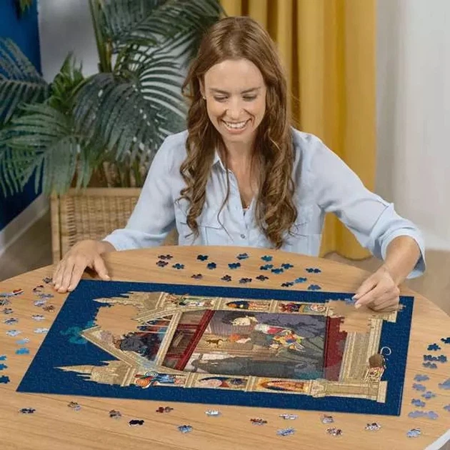 Puzzle Ravensburger Harry Potter Pociąg do Hogwartu 1000 elementów 12000500 (4005555005001) - obraz 3