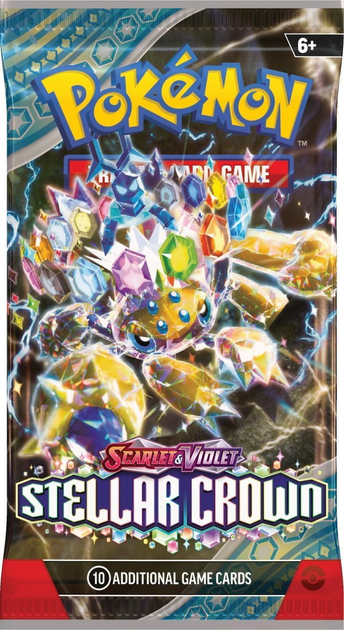 Набір колекційних карток Pokémon TCG: Stellar Crown - Booster Display 36 шт (0820650868979) - зображення 3