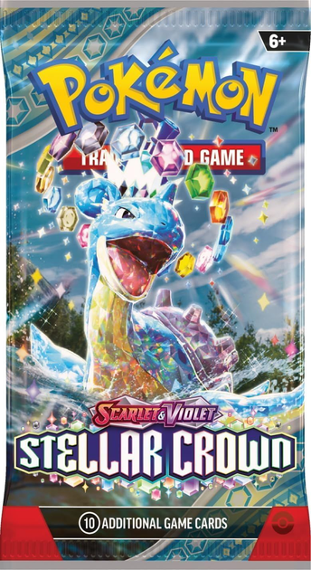 Набір колекційних карток Pokémon TCG: Stellar Crown - Booster Display 36 шт (0820650868979) - зображення 4