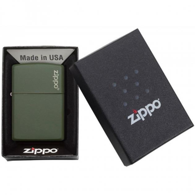 Запальничка Zippo Green Matte - изображение 3
