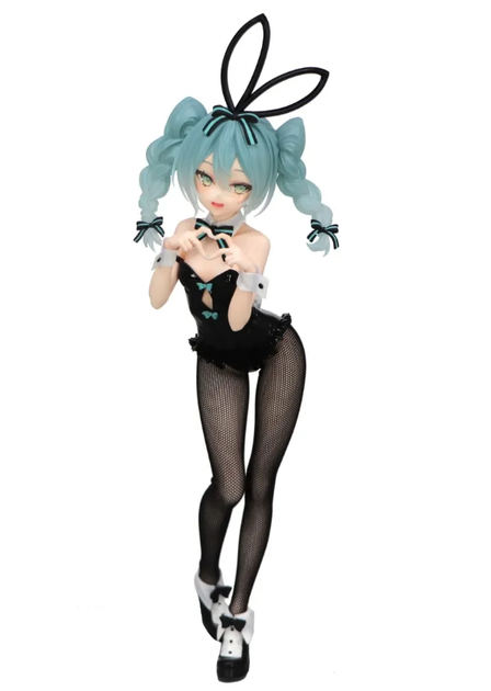 Аниме фигурка Хацунэ Мику 28 см BiCute Bunnies Rurudo Ver, Bunny Girl Dress, коллекционная статуэтка из ПВХ (GS912) - изображение 3