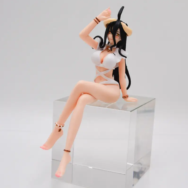 Аніме фігурка Альбедо 16 см Overlord, Albedo Noodle Stopper Mizugi Ver, колекційна статуетка FuRyu із ПВХ (GS911) - зображення 10