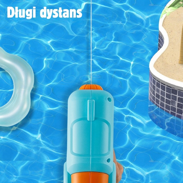 Pistolet na wodę Woopie UFO MONSTER z plecakiem pojemność 2.1 l 504380 (5906280650438) - obraz 4