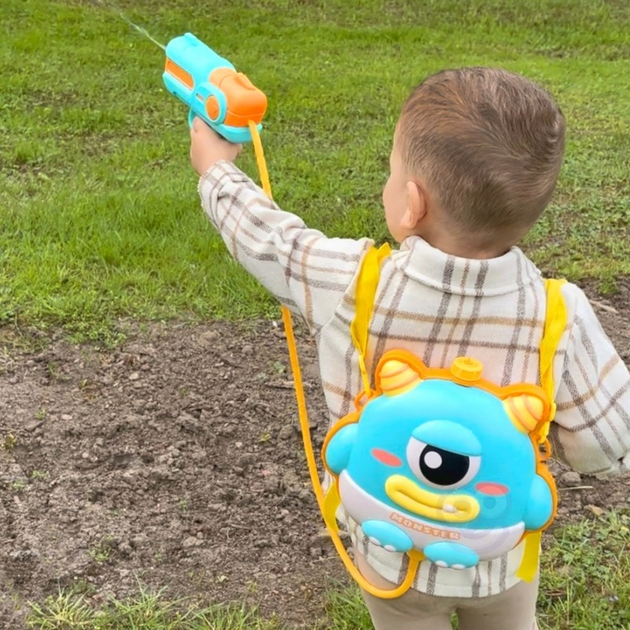 Pistolet na wodę Woopie UFO MONSTER z plecakiem pojemność 2.1 l 504380 (5906280650438) - obraz 7