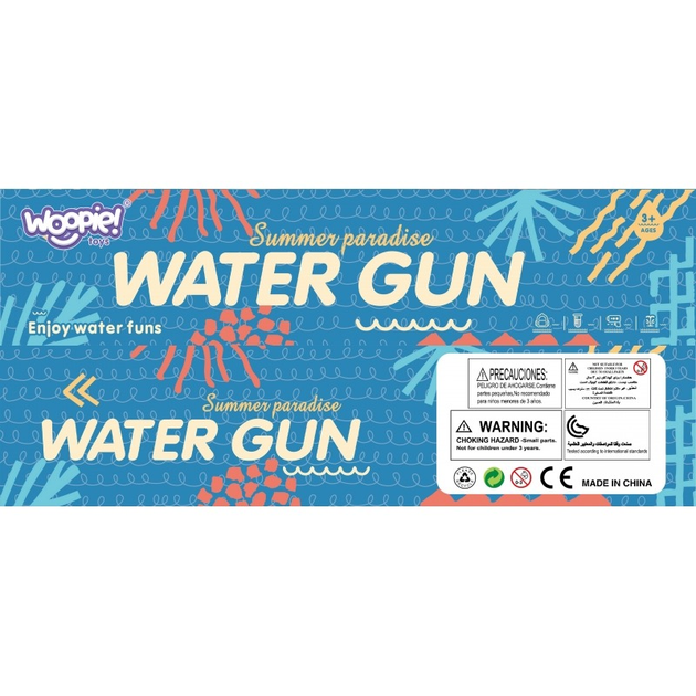 Pistolet na wodę Woopie UFO MONSTER z plecakiem pojemność 2.1 l 504380 (5906280650438) - obraz 8