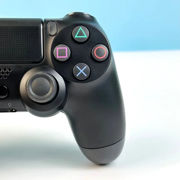 Джойстик бездротовий для комп'ютера PS4 телефону, Bluetooth Controller геймпад із вібрацією та сенсорною панеллю - зображення 5