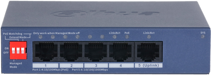 Switch Dahua CS4005-4ET1GT-36 - obraz 2