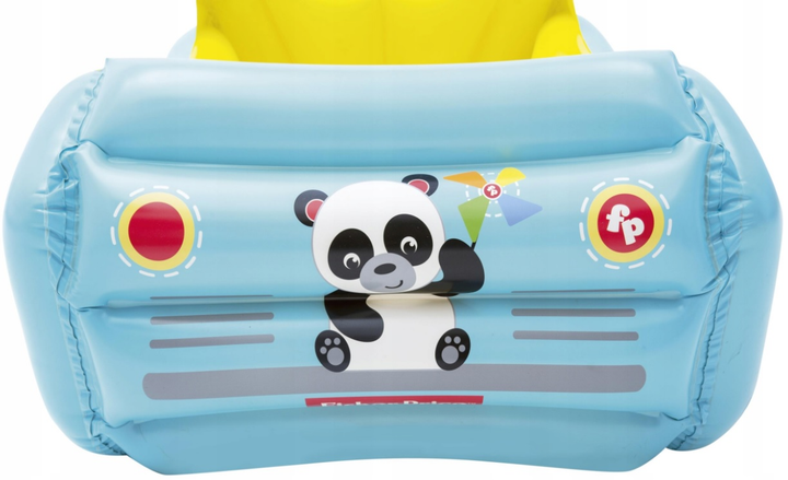 Ігровий центр Bestway Fisher-Price Надувна гоночна машина з кульками (6942138961881) - зображення 4