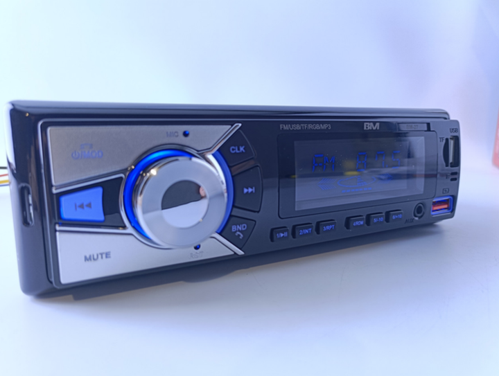 Автомагнитола Boschmann BM27 ISO 1DIN с Bluetooth и пультом (MP3+FM+2xUSB+microSD+AUX) 4х100W - изображение 11