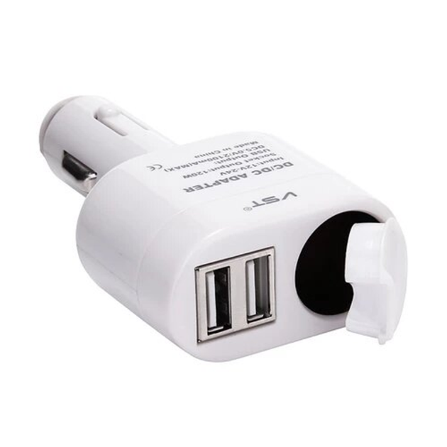 Автомобильная зарядка от прикуривателя с 2хUSB 12В 120Вт VST 813 (см11324) - изображение 10