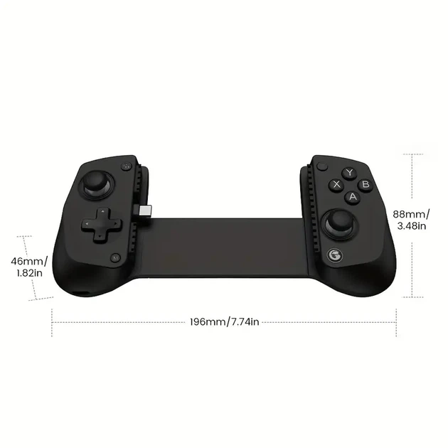 GameSir X5 Lite – мобильный геймпад с Hall Effect джойстиками, турбо режимом и Pass-Through зарядкой | Легкий (135 г), эргономич - изображение 9
