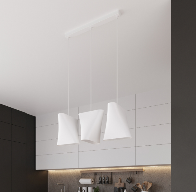 Світильник підвісний Sollux Blum 1 1xЕ27/60W/220V білий (SL.0769) - изображение 8