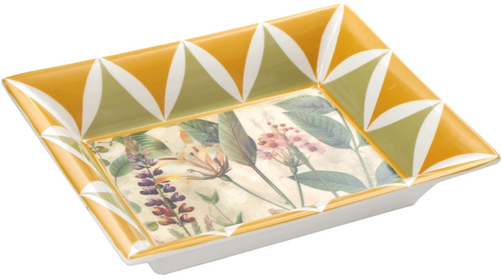  Podstawka Rose and Tulipani Mirabilia na drobiazgi Żółta 16 x 19.5 cm (8018594836518) - obraz 1
