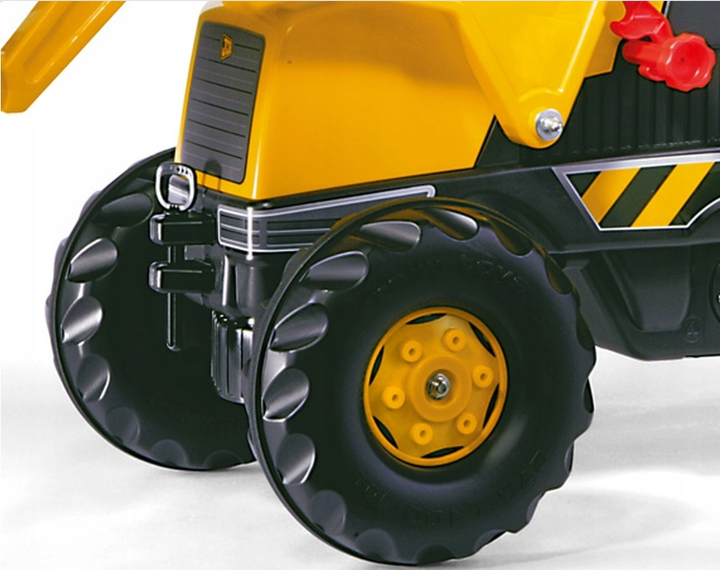 Traktor na pedałach Rolly Toys Junior JCB z przyczepą i łyżką (4006485812004) - obraz 3