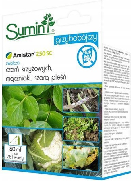 Фунгіцид Sumin Amistar 250 SC 50 мл (5907102003524) - зображення 1