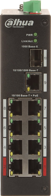 Комутатор Dahua PFS3110-8ET-96-V2 - зображення 2