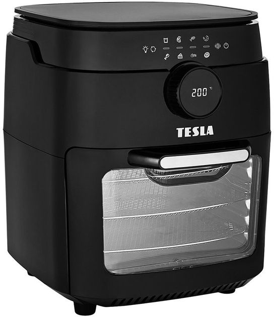Мультипіч Tesla AirCook & Grill QG800 WiFi (AIRCKQG800WFBLK) - зображення 5