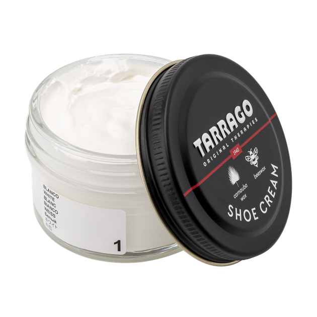 Крем белый для гладкой кожи обуви Tarrago Shoe Cream 50мл TCT31/01 - White - изображение 2