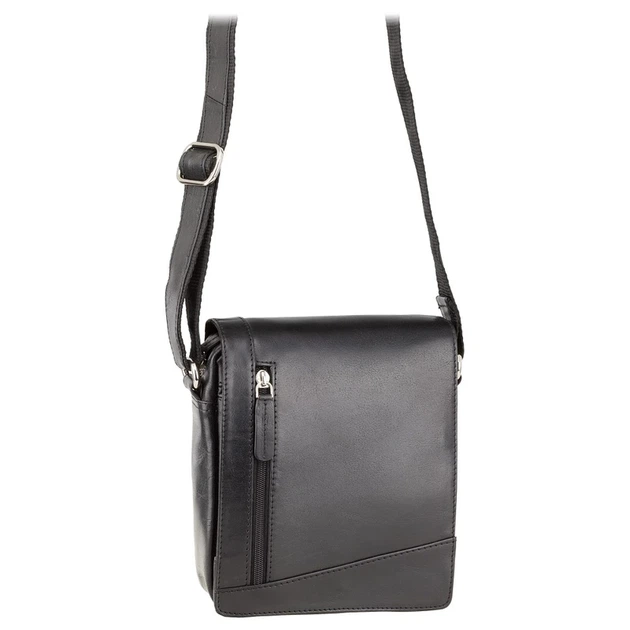 Сумка чоловіча Visconti S7 Messenger Bag A5 (Black) - Фото 1 Сумка чоловіча Visconti S7 Messenger Bag A5 (Black) - изображение 1