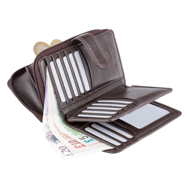 Гаманець жіночий Visconti HT33 Madame c RFID (Chocolate) - Фото 4 Гаманець жіночий Visconti HT33 Madame c RFID (Chocolate) - изображение 4