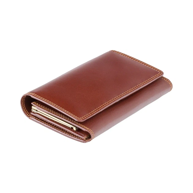 Гаманець жіночий Visconti MZ12 Maria c RFID (Italian Brown) - изображение 3