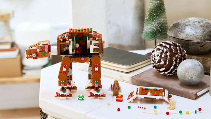 Конструктор Lego Holiday & Event Christmas Gingerbread AT-AT Star