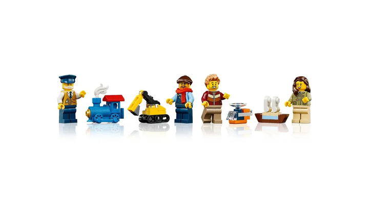 Конструктор Lego Holiday Express Train Праздничный Экспресс Icons 10361 - изображение 7