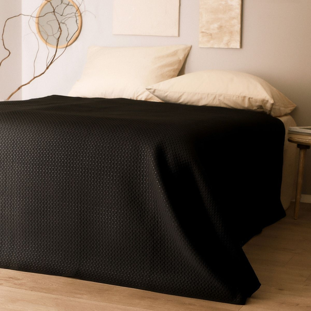 Покривало Homla Zemi New чорне 200 x 220 см (5902869997079) - зображення 6
