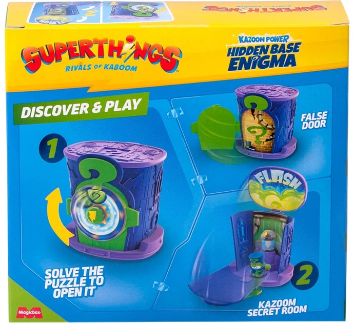 Zestaw do zabawy SuperThings Kazoom Power Ukryta baza Enigma PSTSP112IN230 (8431618036105) - obraz 7