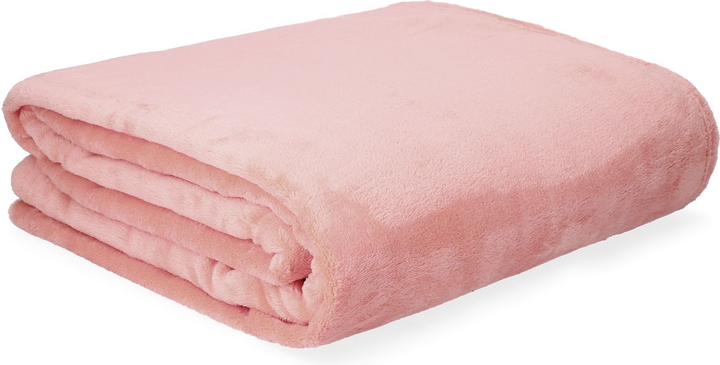 Koc Homla Basic Rote różowy 150 x 200 cm (5902869959633) - obraz 1