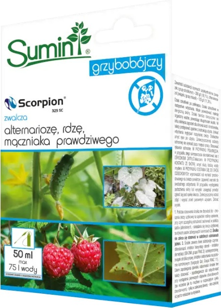 Фунгіцид Sumin Scorpion 325 SC 50 мл (5907102010232) - зображення 1