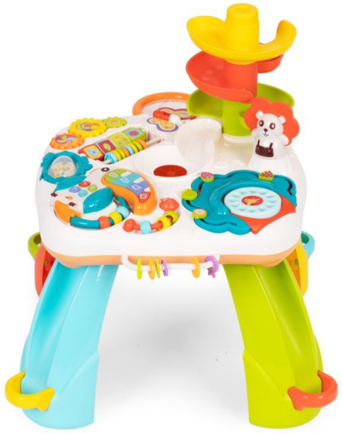 Розвиваючий столик дитячий Huanger HE0518 by Multistore EcoToys з доріжкою для кульок (5903769977680) - зображення 3