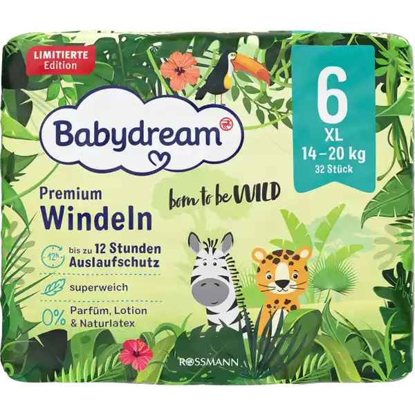 Подгузники Babydream premium 6 (14-20кг) 32шт лимитированная серия - Фото 5 Подгузники Babydream premium 6 (14-20кг) 32шт лимитированная серия - изображение 5