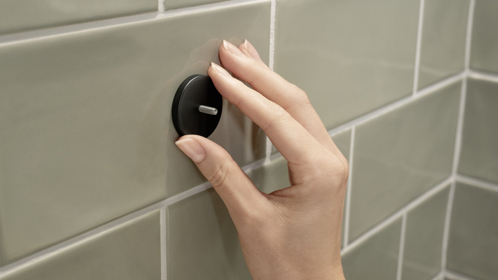 Підставка для душу TESA ALUXX самоклеюча Чорна (405060000000) - зображення 8