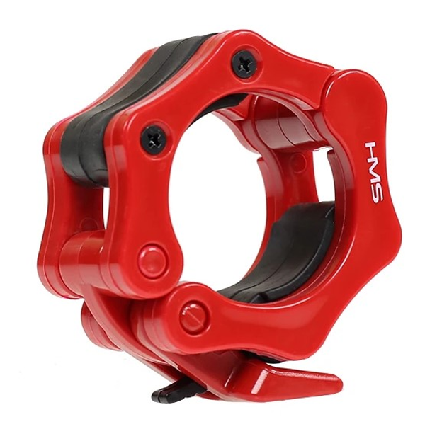 Затискач для грифа HMS Lock Jaw ZG1000 2 шт Червоний (5907695509632) - зображення 2