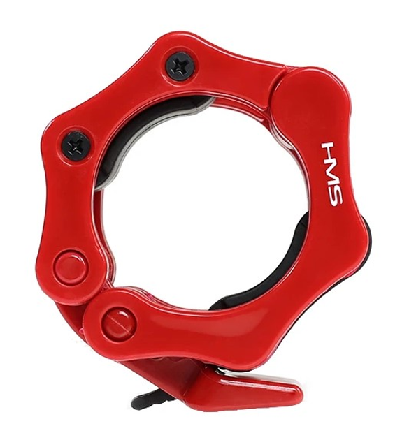 Затискач для грифа HMS Lock Jaw ZG1000 2 шт Червоний (5907695509632) - зображення 3